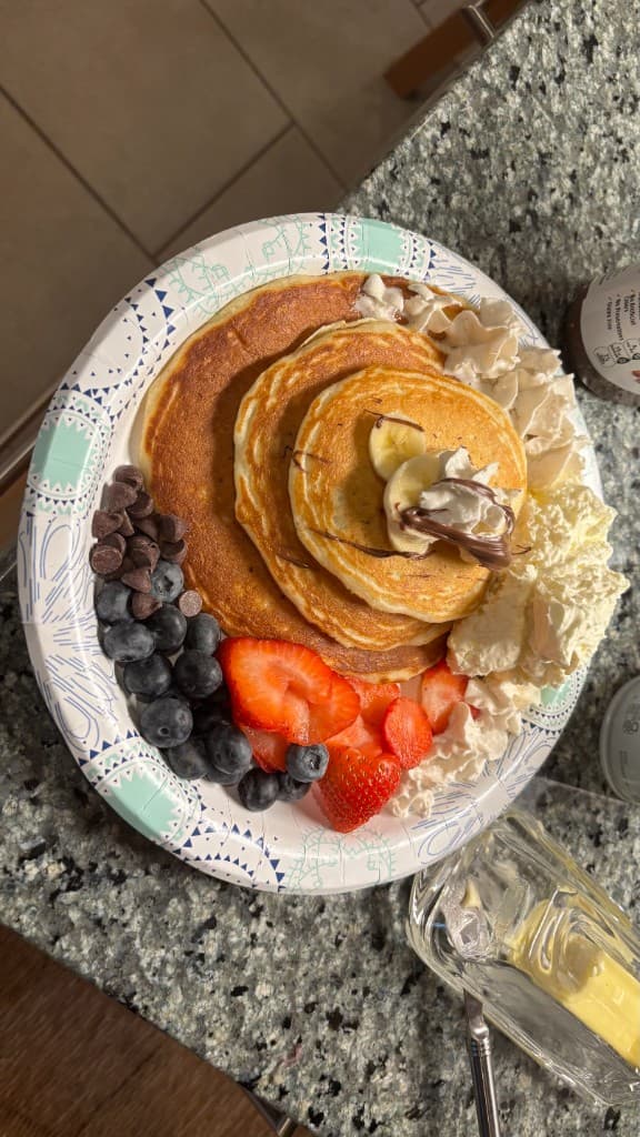 pancakes with perfect gradient